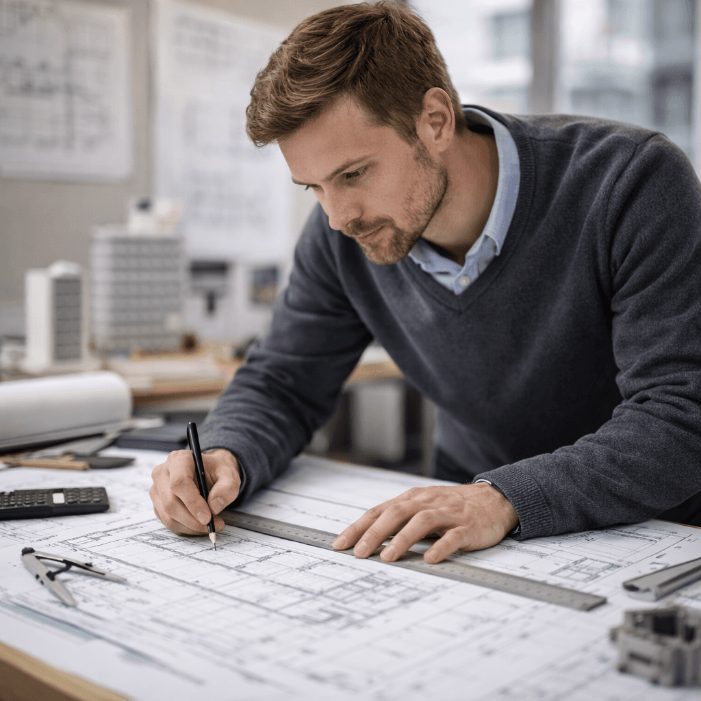 Иллюстрация: Проектирование и конструирование зданий