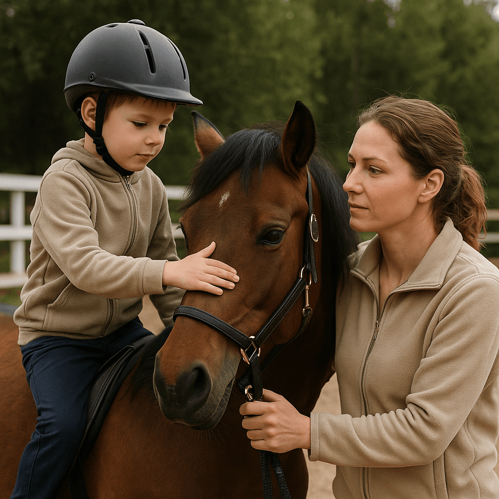 Иллюстрация: Иппотерапия