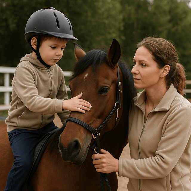 Изучите онлайн курс Иппотерапия