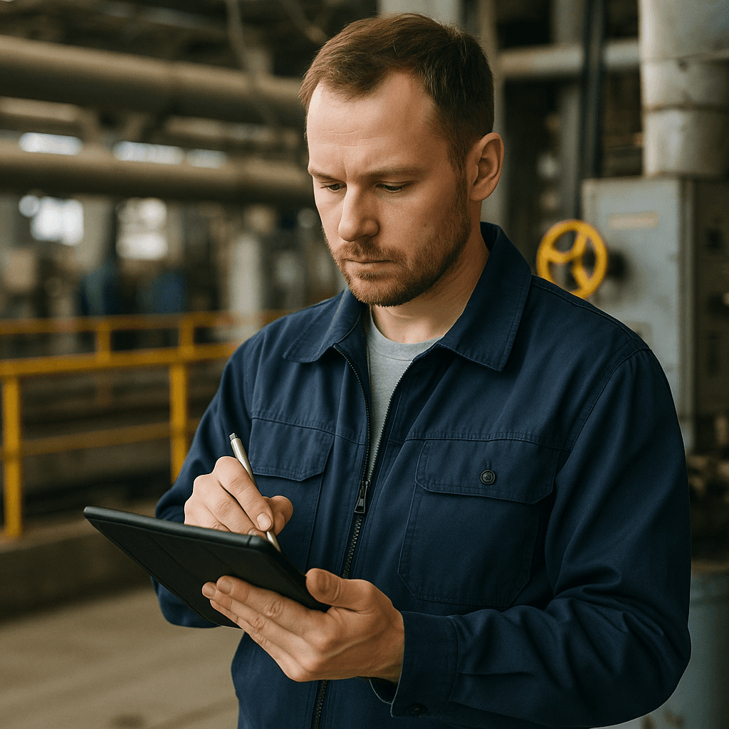 Иллюстрация: Безопасность на производстве