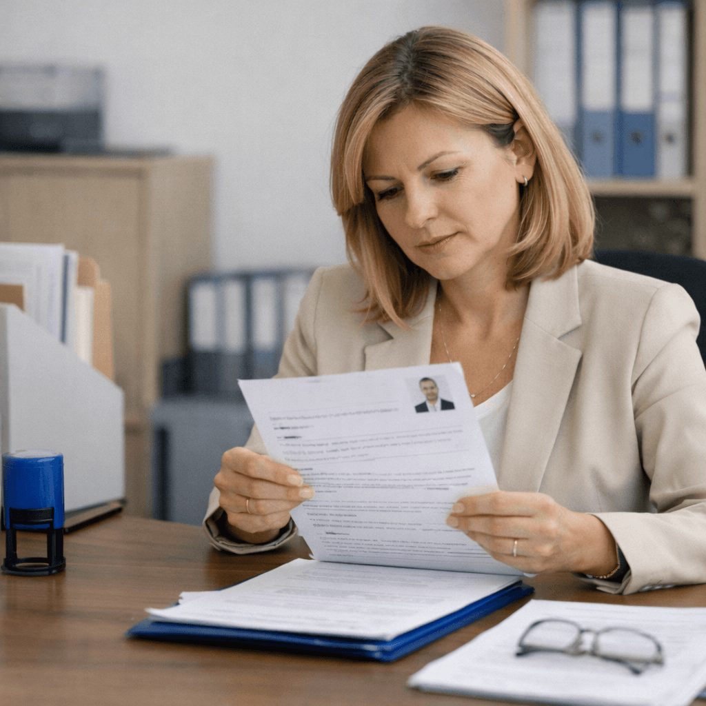 Иллюстрация: Специалист по подбору персонала