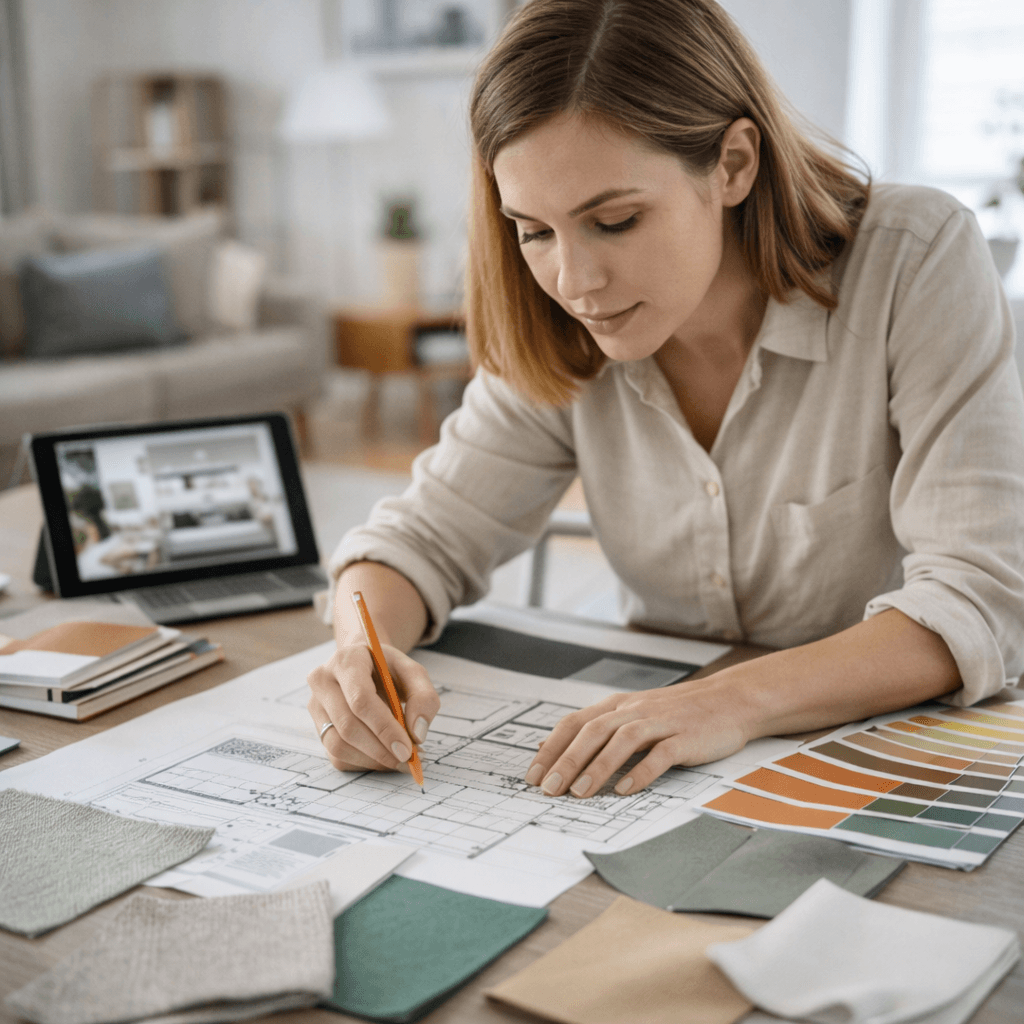 Иллюстрация: Дизайн интерьера