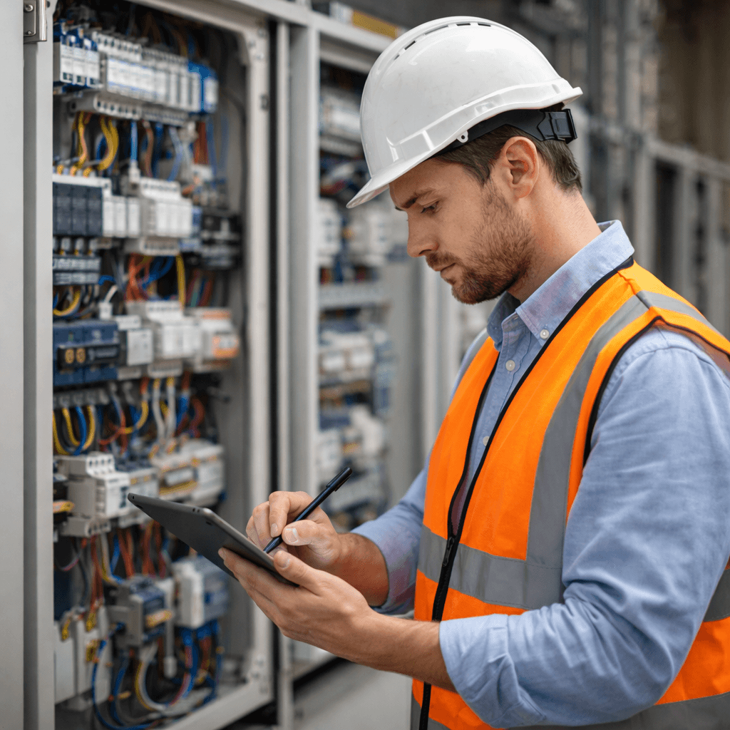 Иллюстрация: Инженер-электрик