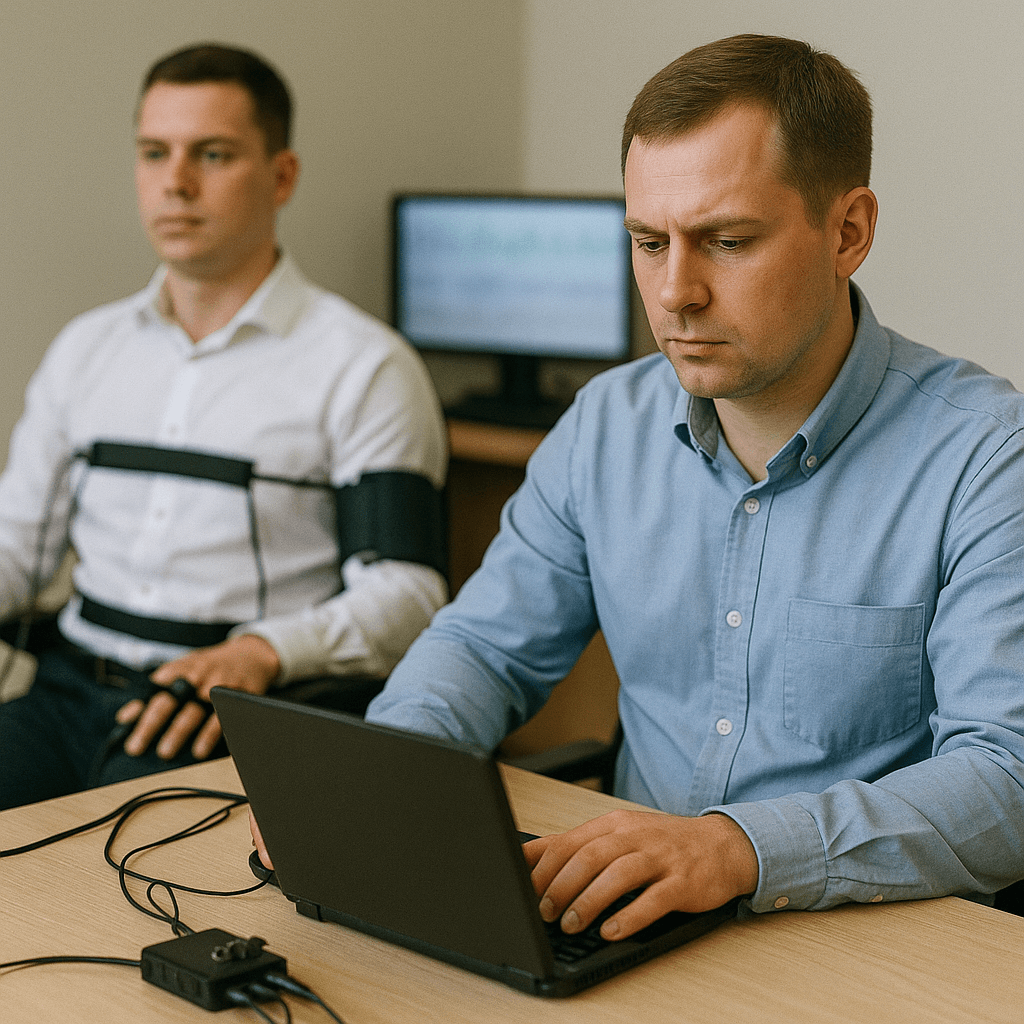 Иллюстрация: Специалист-полиграфолог