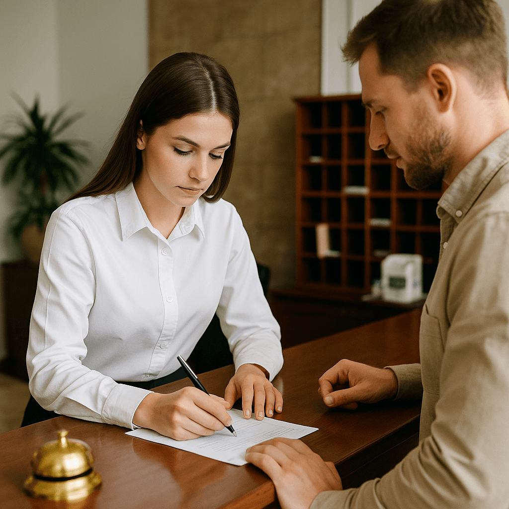 Иллюстрация: Гостиничный сервис