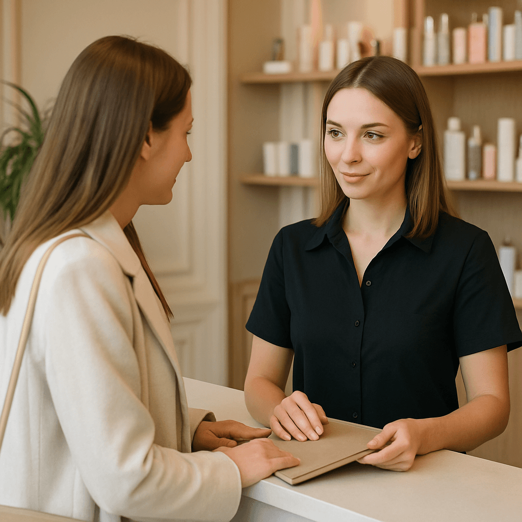 Иллюстрация: Менеджер-администратор салона красоты