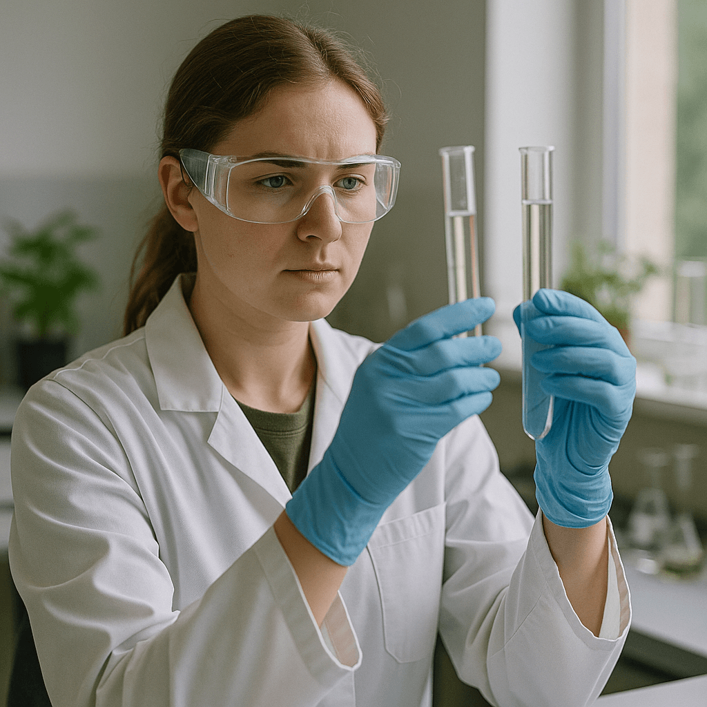 Иллюстрация: Специалист-технолог в области экологических (природоохранных) биотехнологий