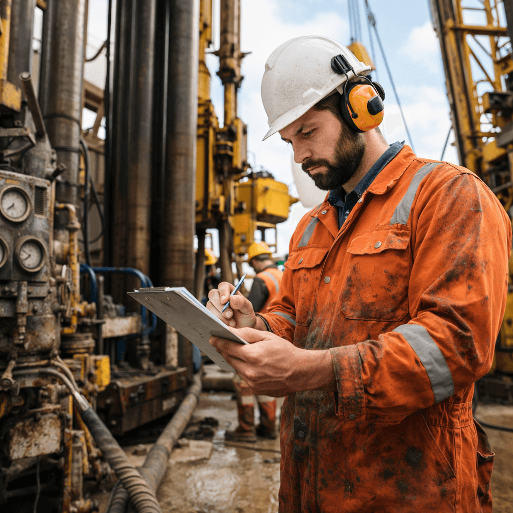 Иллюстрация: Бурение нефтяных и газовых скважин